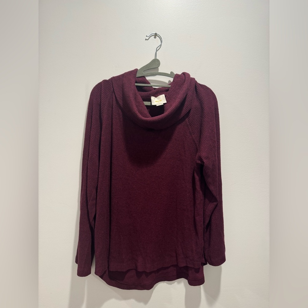 Anthropologie Maeve cowl neck sweater